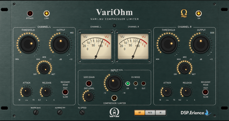 VariOhm in the DAW